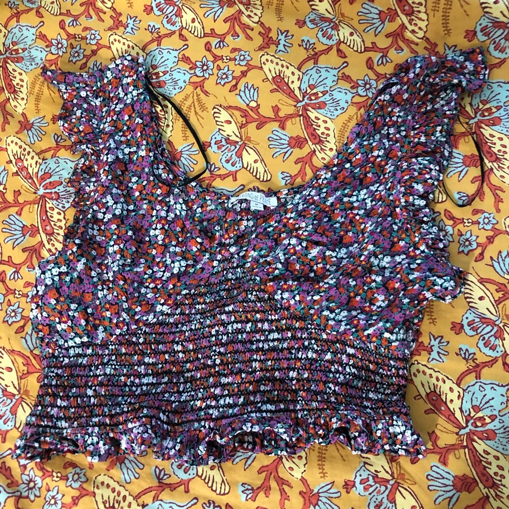 Floral Crop Top